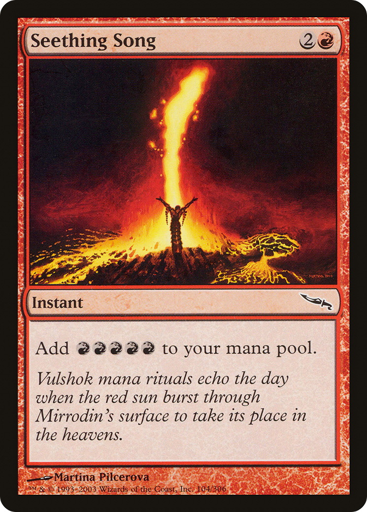 Chanson bouillonnante (MRD-104) - Mirrodin