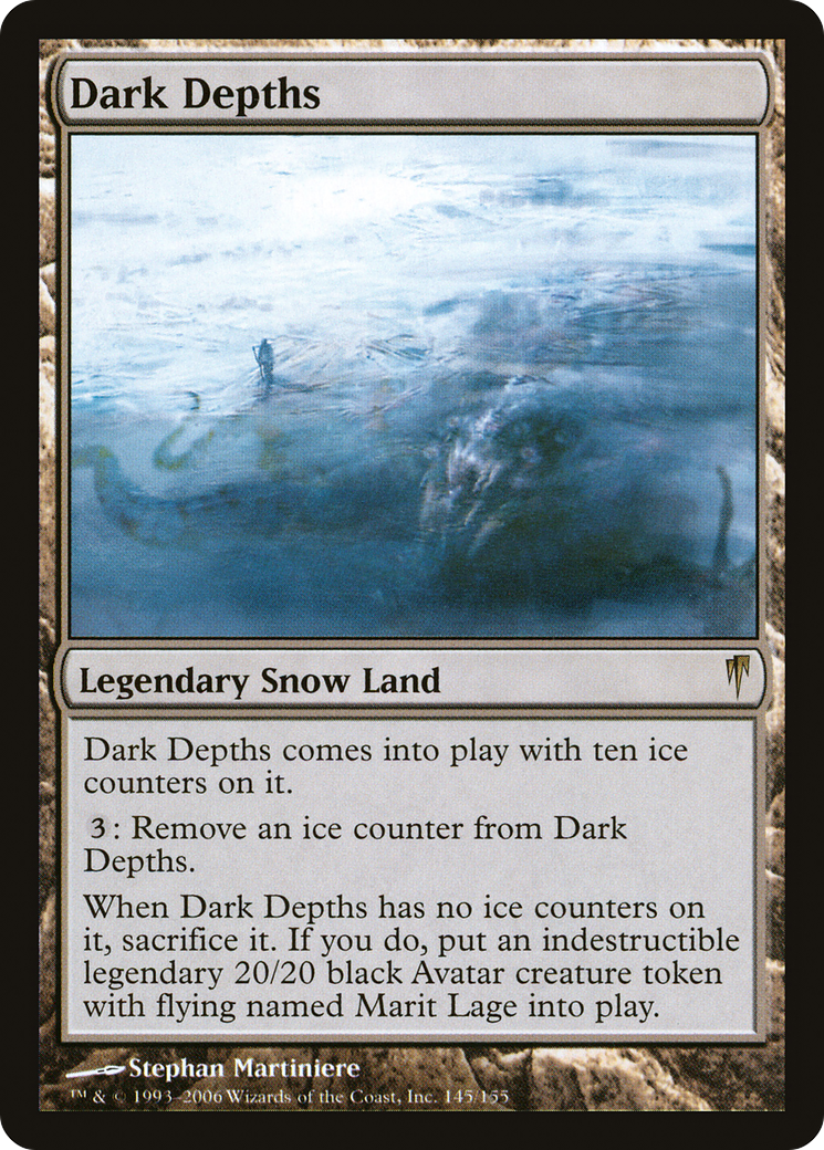 Profondeurs sombres (CSP-145) - Coldsnap Foil 