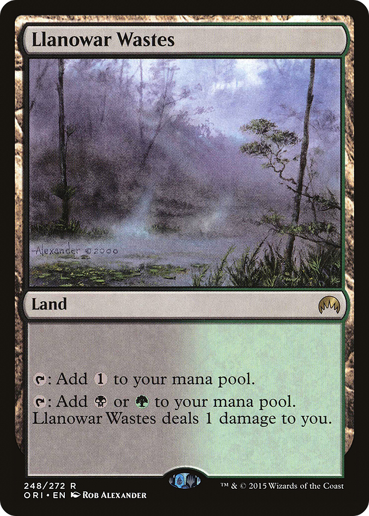 Llanowar Wastes (ORI-248) - Magic Origins