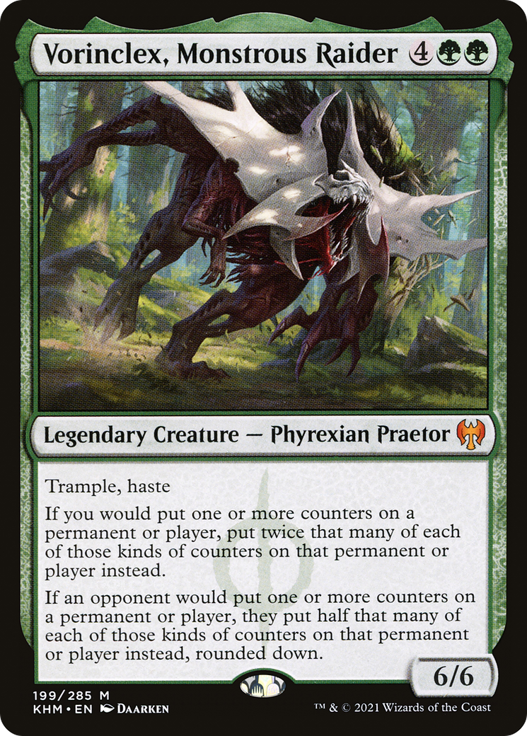 Vorinclex, Monstrueux Raider (KHM-199) - Kaldheim Foil 