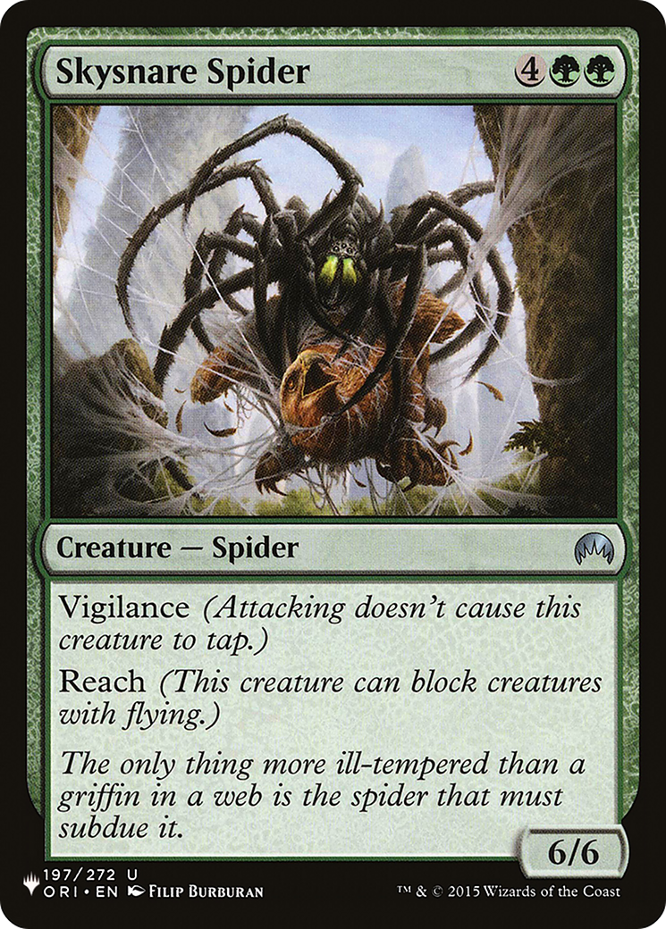 Skysnare Spider (LIST-ORI-197) - The List