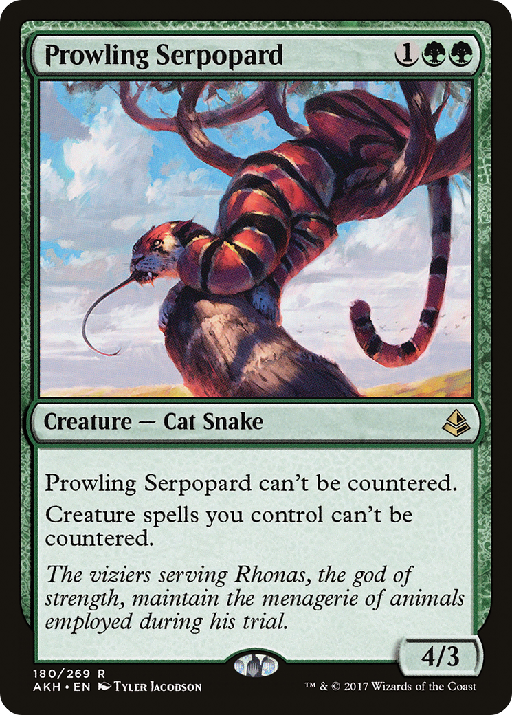 Serpopard rôdeur (AKH-180) - Amonkhet