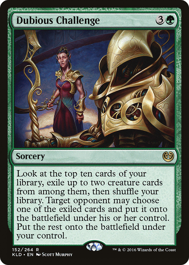 Défi douteux (KLD-152) - Kaladesh 