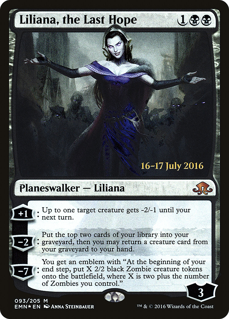 Liliana, le dernier espoir (PEMN-93S) - Promotions Eldritch Moon 