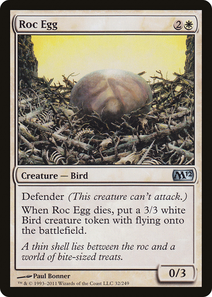 Roc Egg (M12-032) - Magic 2012 Foil