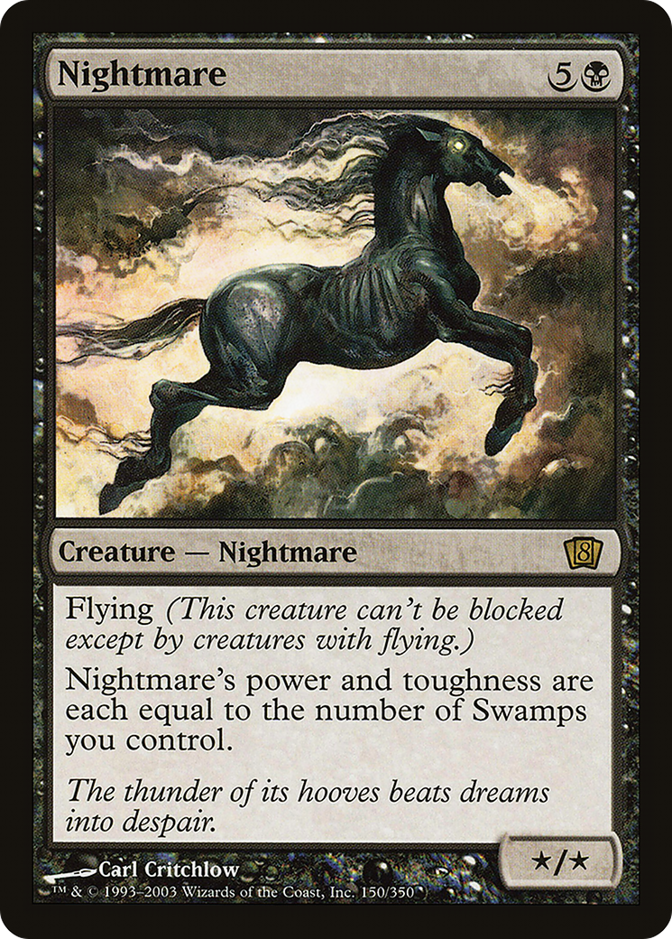Nightmare (8ED-150★) - Eighth Edition Foil