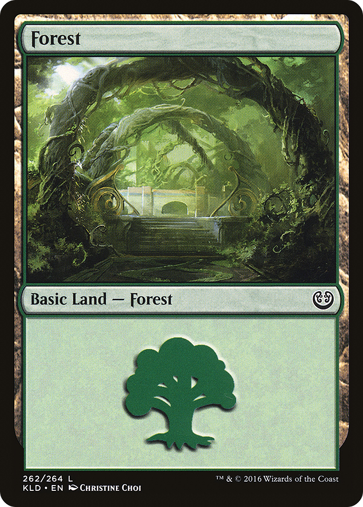 Forêt (KLD-262) - Feuille de Kaladesh