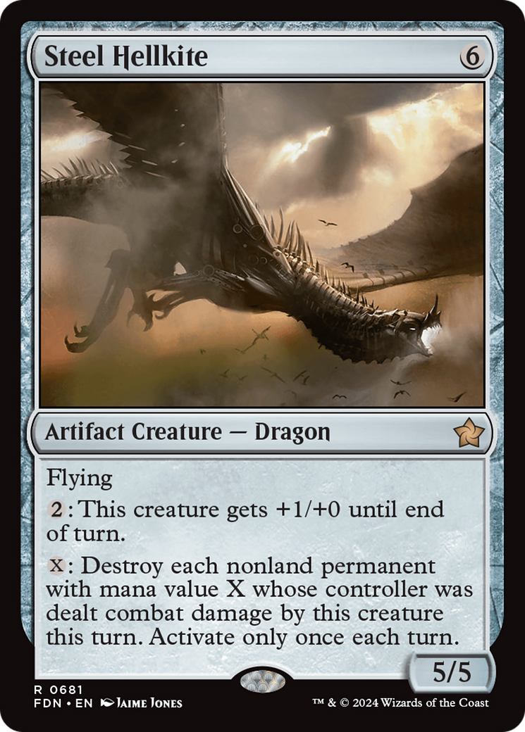 Steel Hellkite (FDN-681) - Fondations 