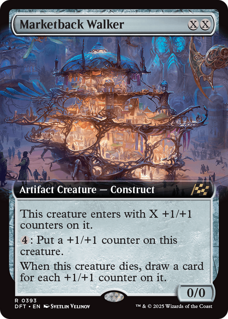 Marketback Walker (Extended Art) (-393) - Feuille d'Aetherdrift 