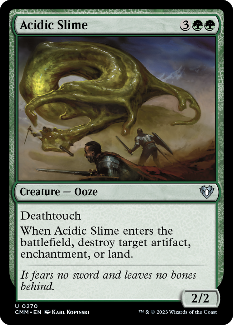 Slime acide (CMM-270) - Commander Masters 