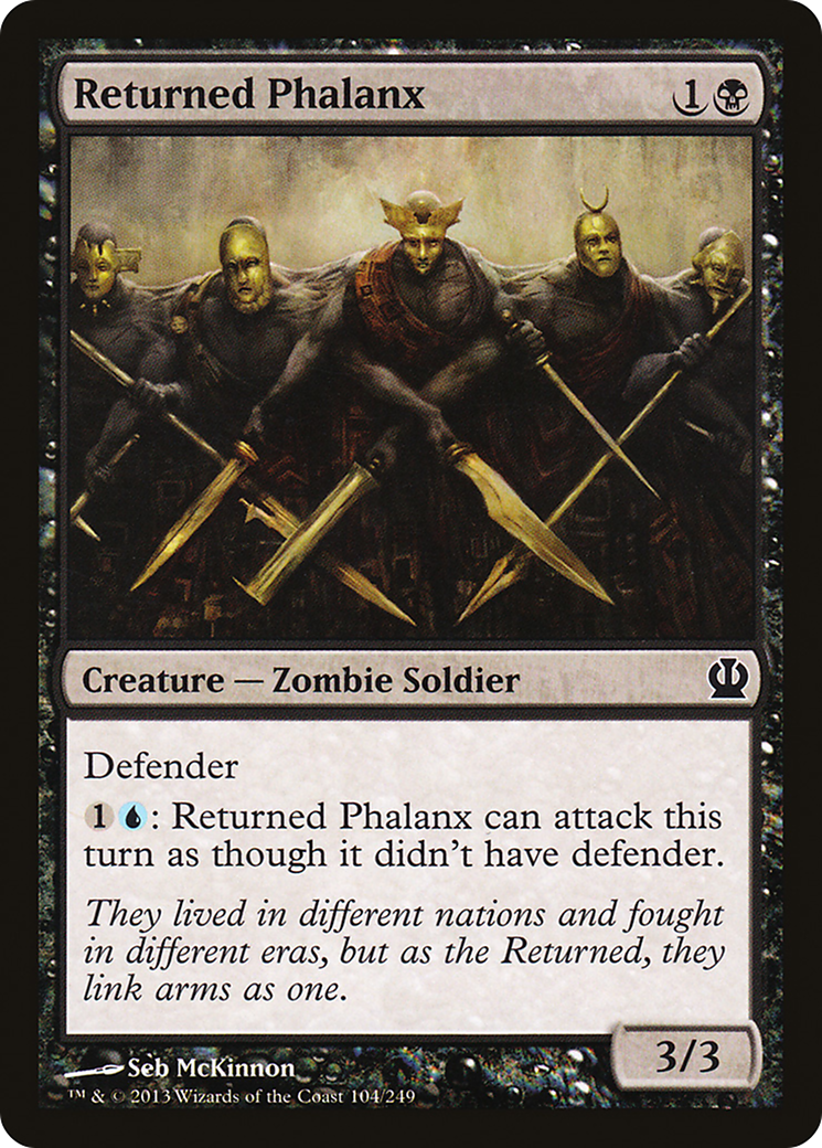 Phalange de retour (THS-104) - Theros Foil