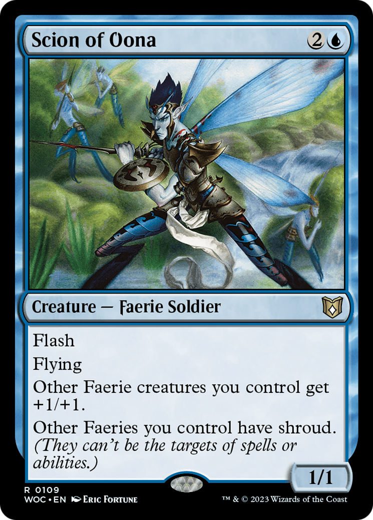 Scion d'Oona (WOC-109) - Commandant des Terres sauvages d'Eldraine 