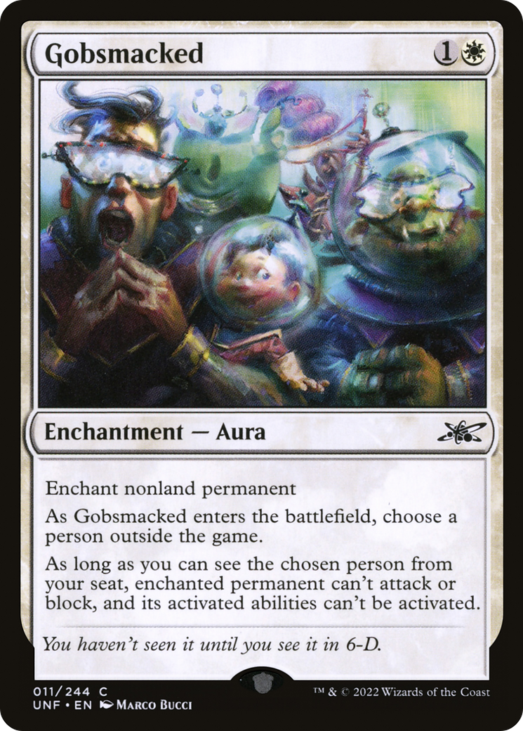 Gobsmacked (UNF-011) - Unfinity Foil