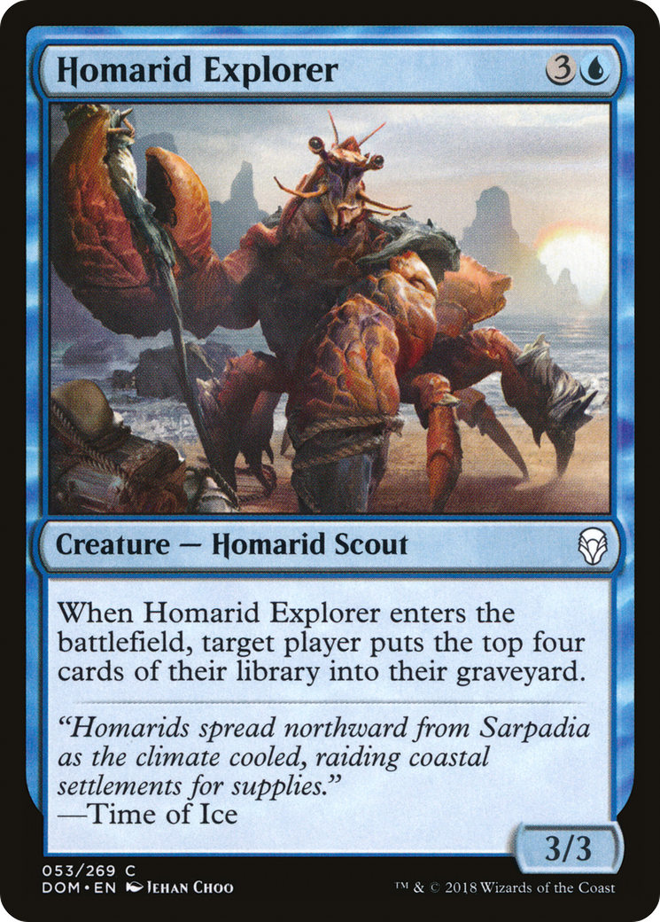 Explorateur homarid (DOM-053) - Dominaria Foil 