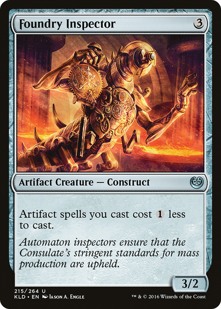 Inspecteur de fonderie (KLD-215) - Kaladesh