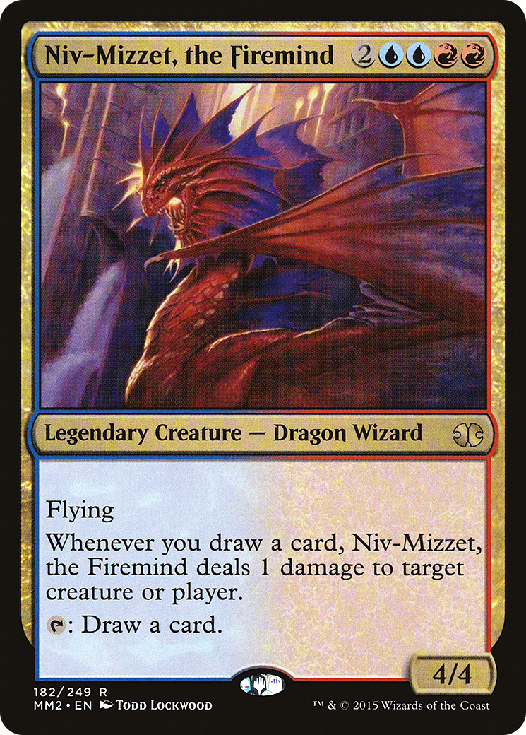 Niv-Mizzet, le Cérébral du Feu (MM2-182) - Modern Masters 2015