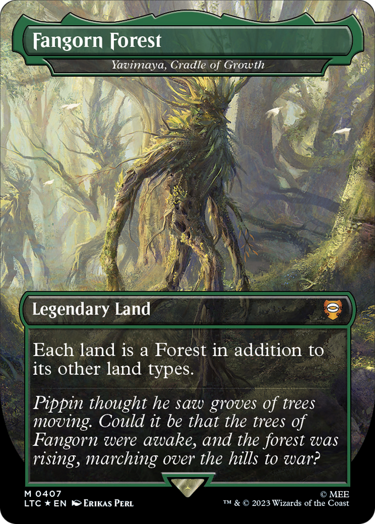 Yavimaya, berceau de la croissance (LTC-407) - Contes du commandant de la Terre du Milieu / Forêt de Fangorn (sans frontières) 