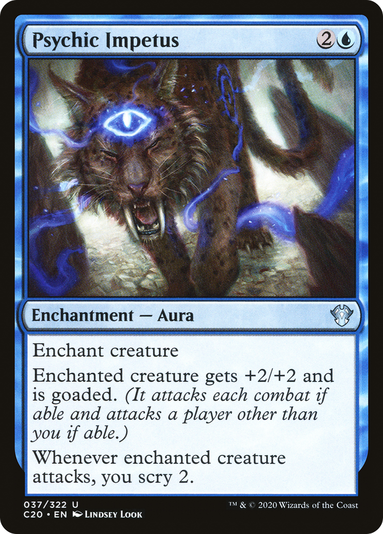 Psychic Impetus (C20-037) - Commander 2020