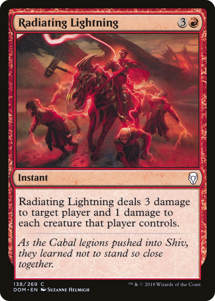 Éclair rayonnant (DOM-138) - Dominaria Foil 