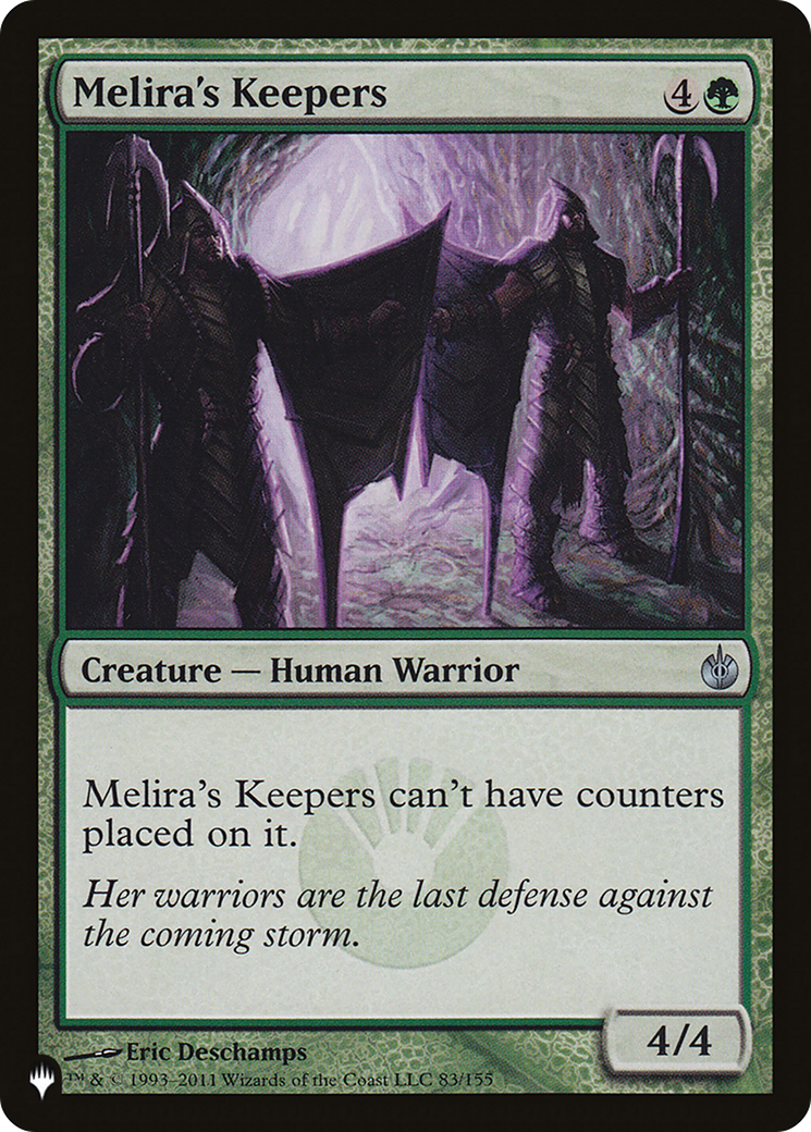 Melira's Keepers (LIST-MBS-83) - The List