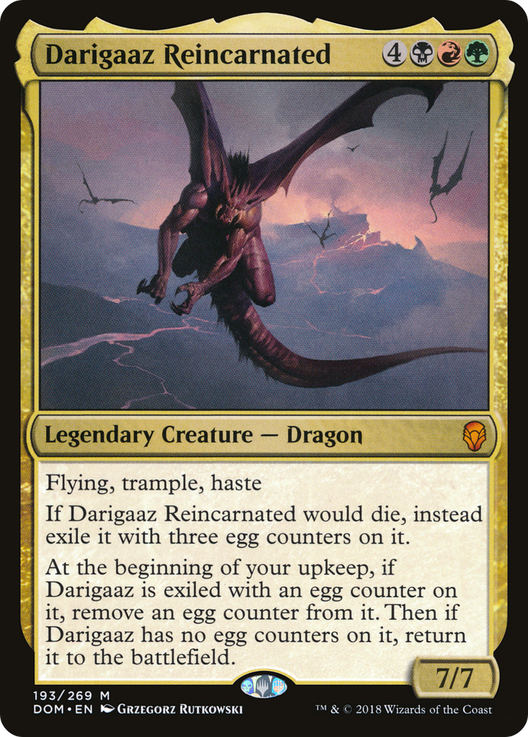 Darigaaz réincarné (DOM-193) - Dominaria Foil 