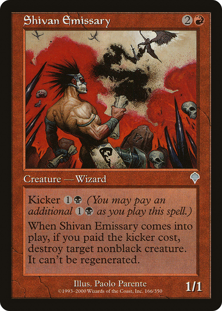 Émissaire Shivan (INV-166) - Invasion Foil 