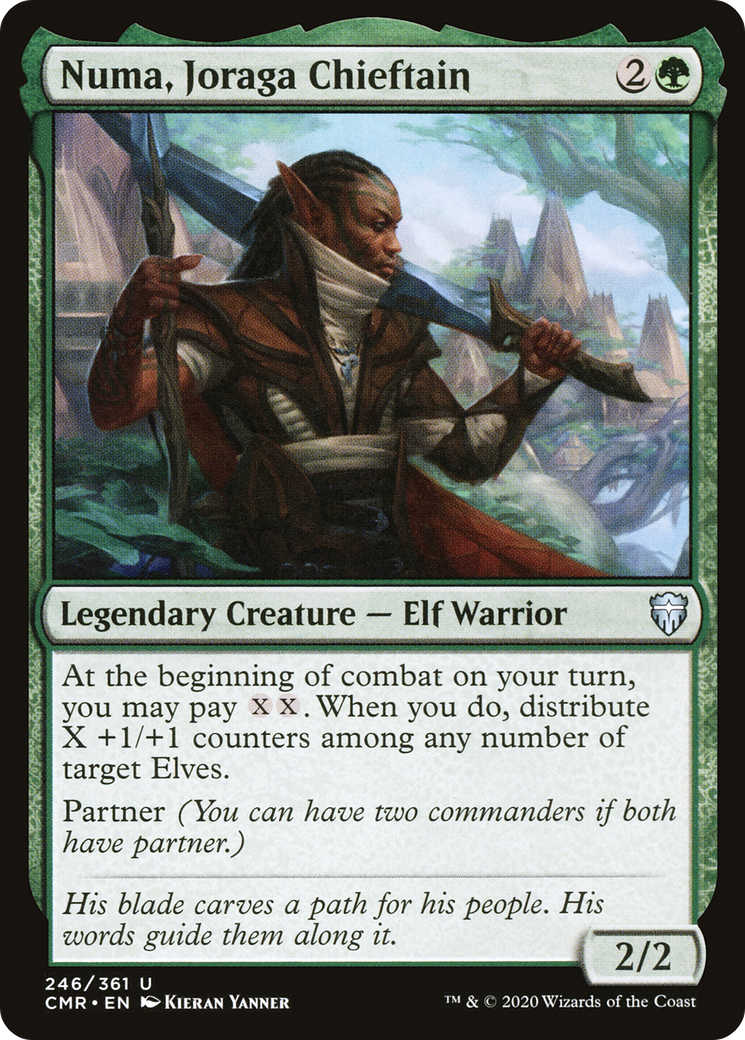 Numa, Joraga Chieftain (CMR-246) - Commander Legends Foil