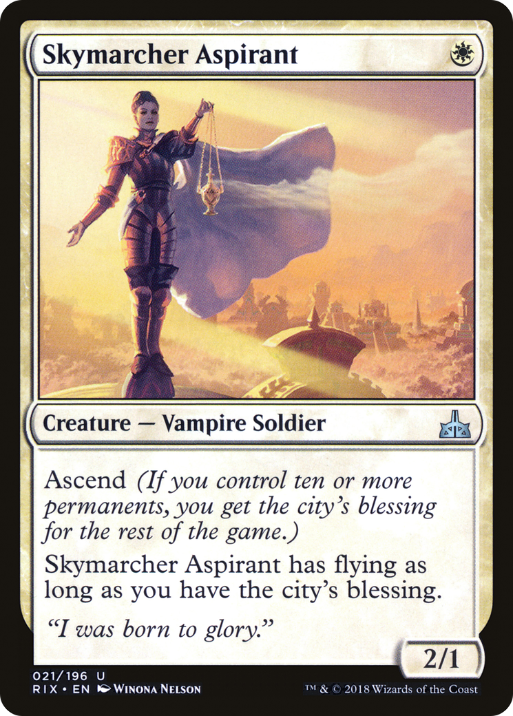 Aspirant Skymarcher (RIX-021) - Les rivaux d'Ixalan 