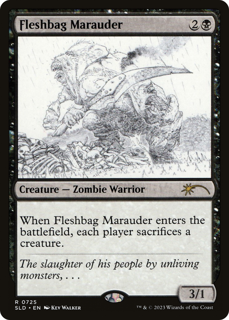 Fleshbag Marauder (Sketch Showcase) (SLD-725) - Secret Lair Drop