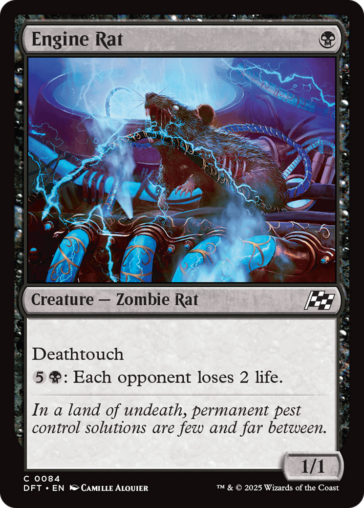 Rat moteur (DFT-084) - Dérive éthérique 
