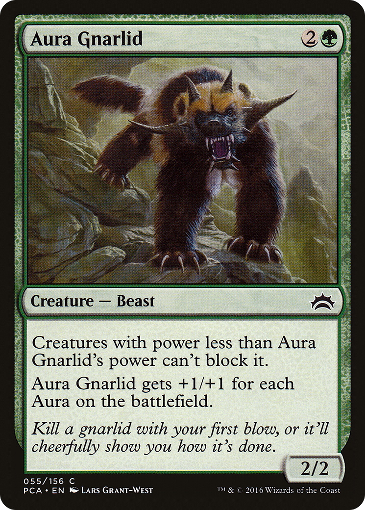 Aura Gnarlid (PCA-055) - Anthologie Planechase
