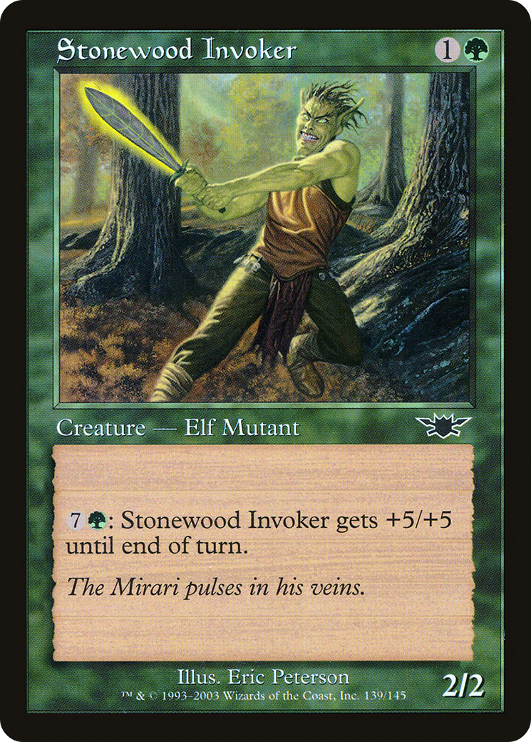 Invocateur de Bois de Pierre (LGN-139) - Legions Foil