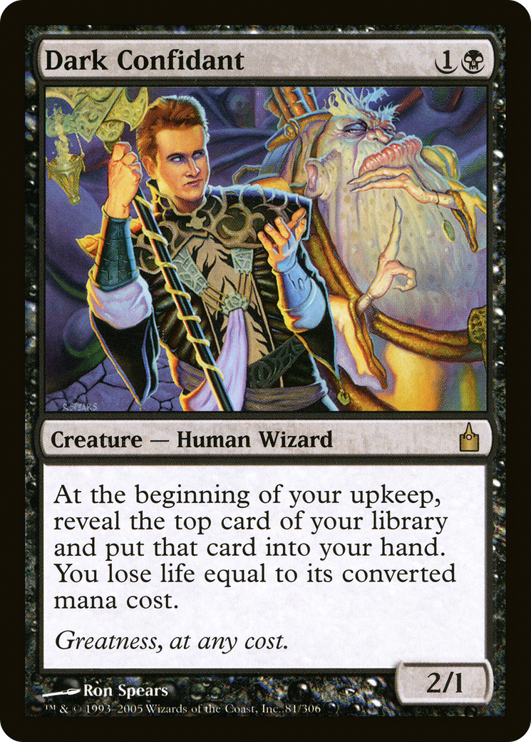 Sombre confident (RAV-081) - Ravnica : La Cité des Guildes 