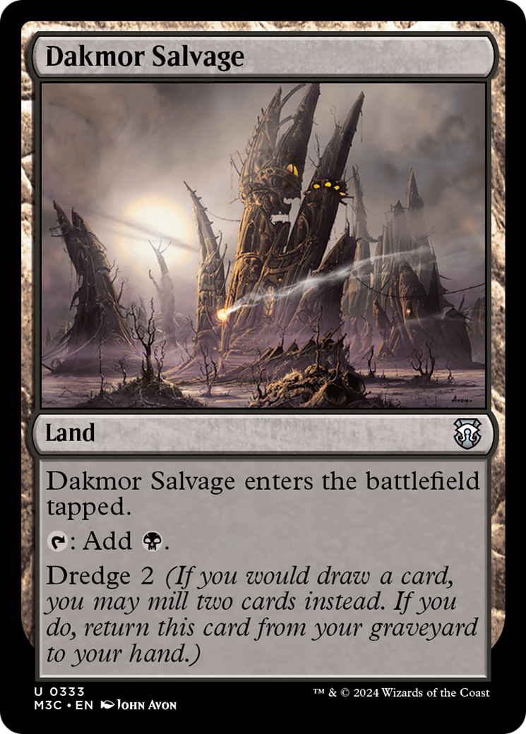 Dakmor Salvage (M3C-333) - Modern Horizons 3 Commander Foil 