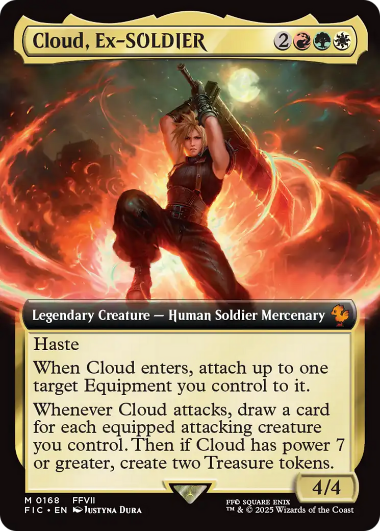 Cloud, ancien soldat (Extended Art) (FIC-168) - Commandant : FINAL FANTASY