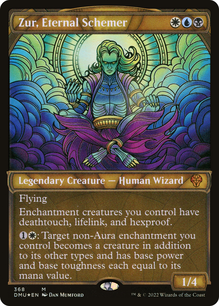 Zur, Eternal Schemer (DMU-368) - Dominaria United : (Vitrine) Feuille