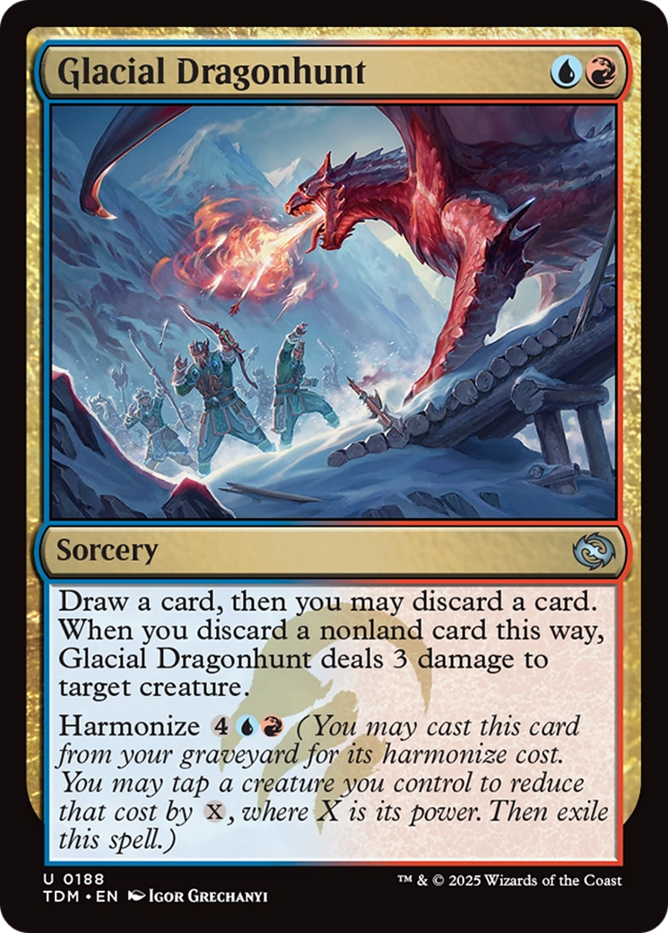 Chasse au dragon glacial (TDM-188) - Tarkir : Tempête de dragons 