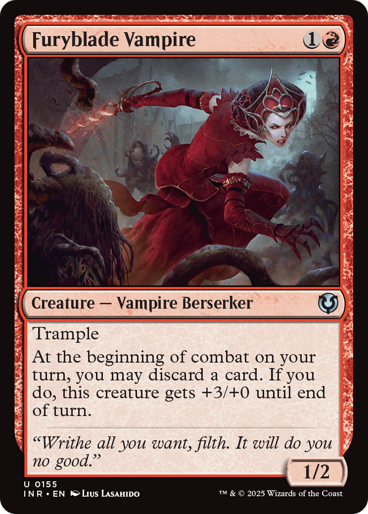Vampire Furyblade (INR-155) - Innistrad remasterisé 