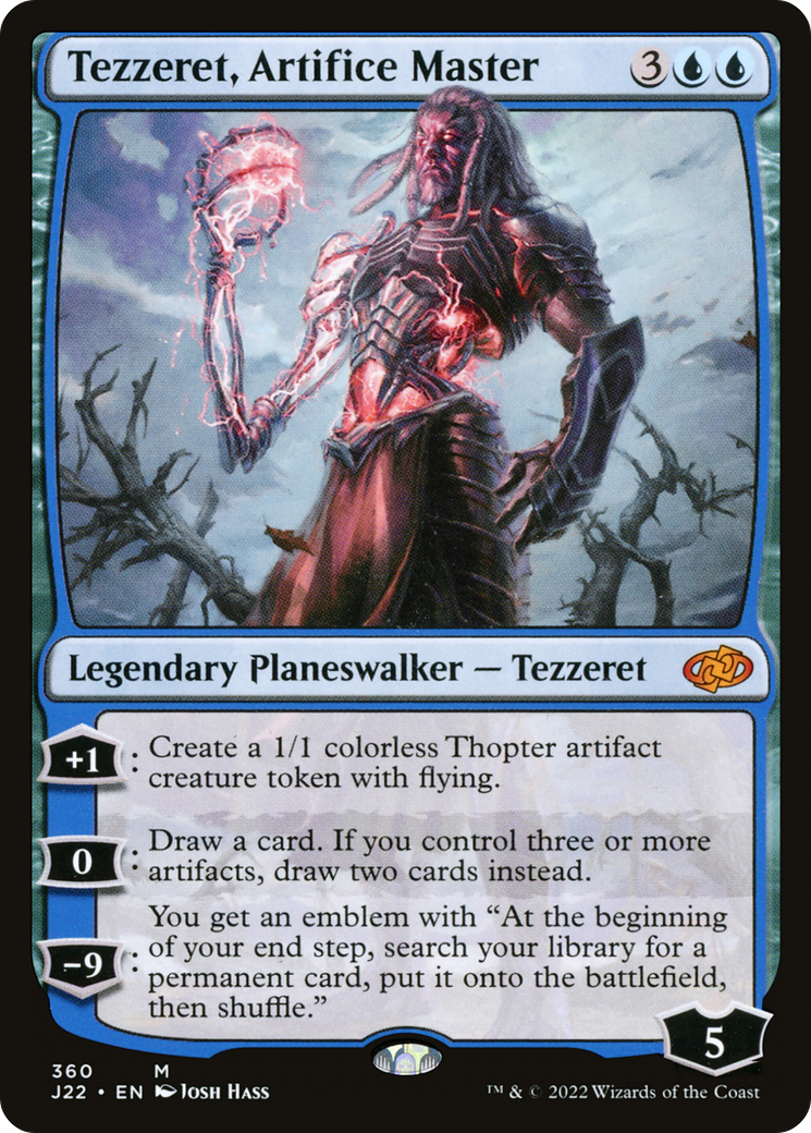 Tezzeret, Artifice Master (J22-360) - Jumpstart 2022