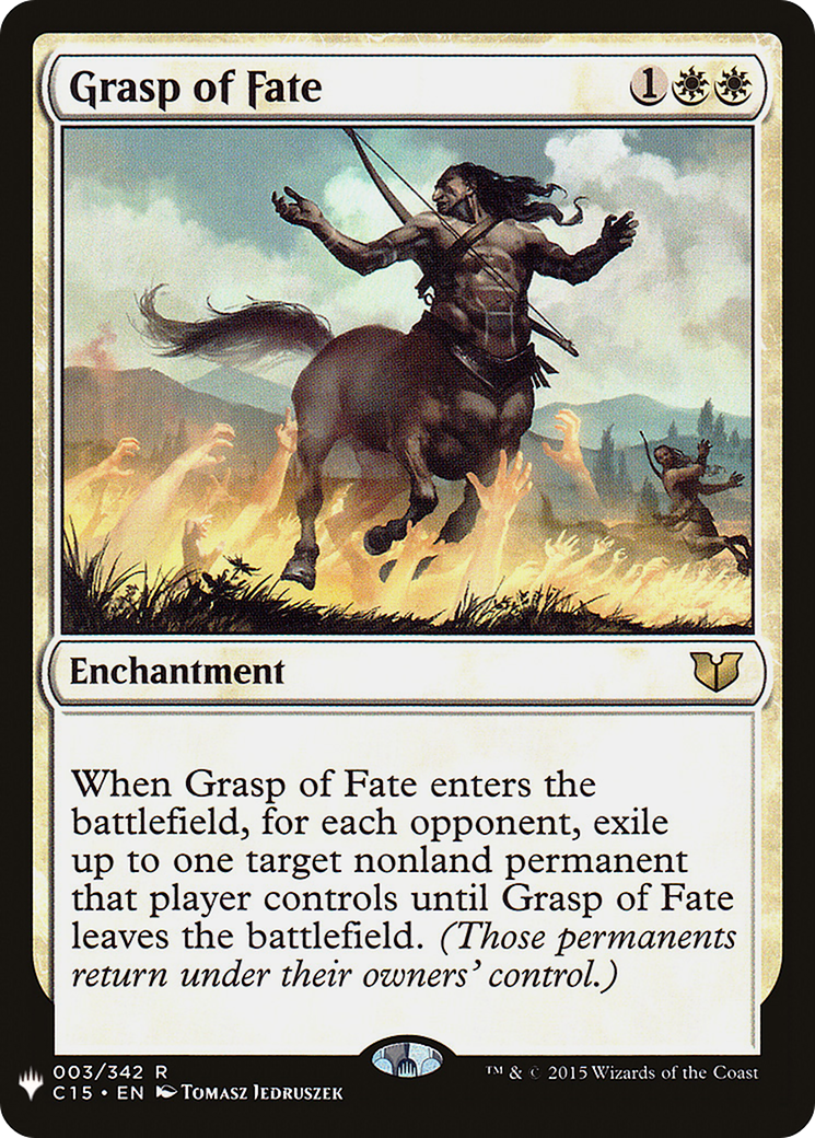 Grasp of Fate (LIST-003/342) - The List