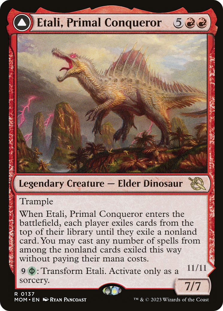 Etali, Primal Conqueror (MOM-137) - March of the Machine