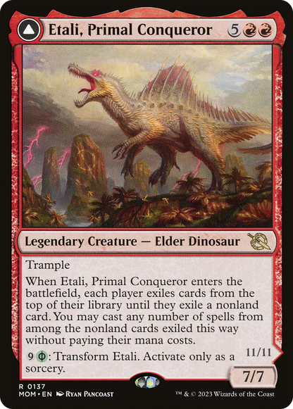 Etali, Primal Conqueror (MOM-137) - March of the Machine