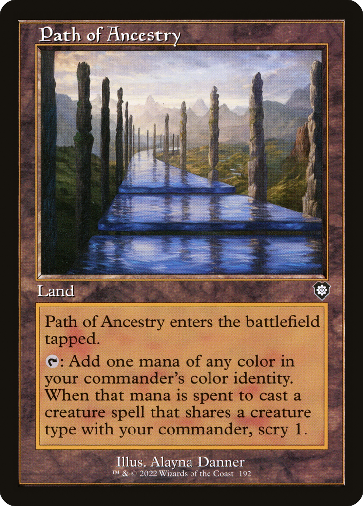 Path of Ancestry (Retro Frame) (BRC-192) - The Brothers' War Commander