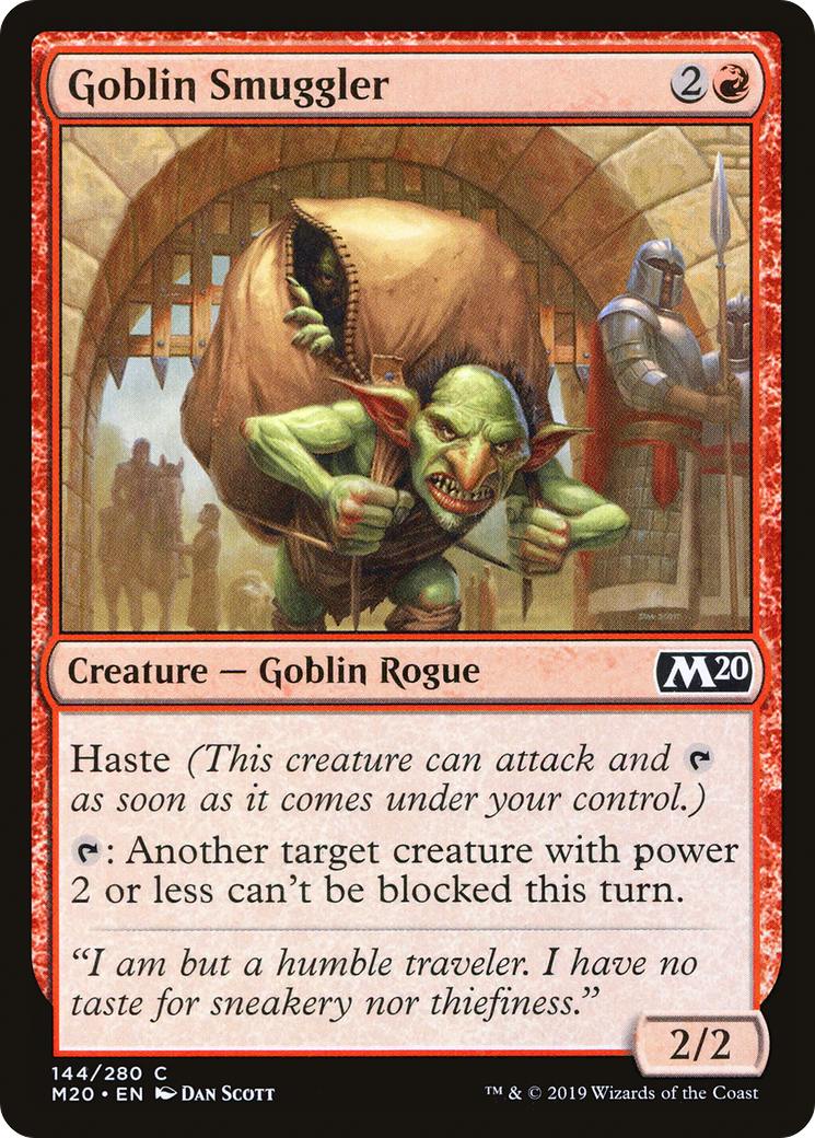 Goblin Smuggler (M20-144) - Core Set 2020
