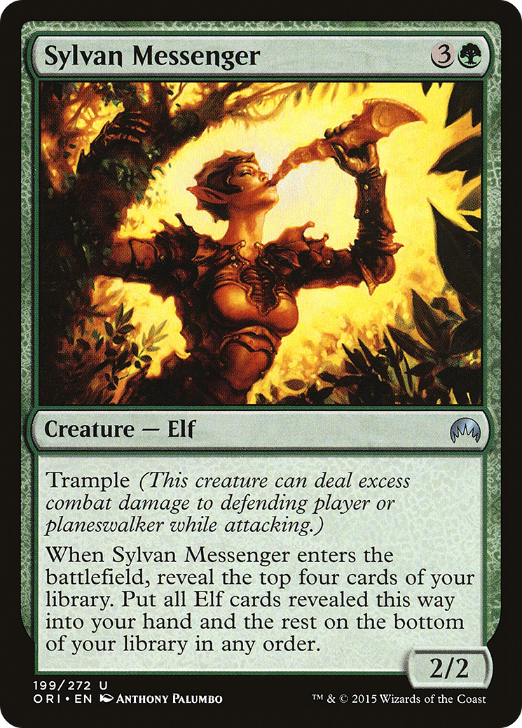 Sylvan Messenger (ORI-199) - Magic Origins Foil