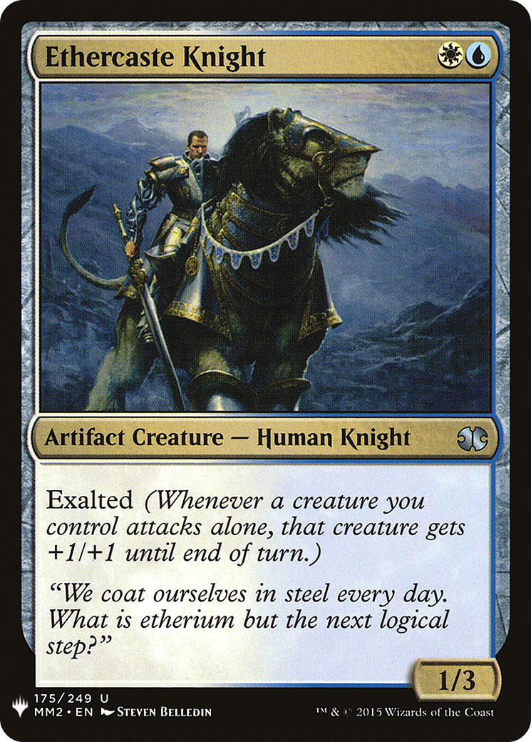 Ethercaste Knight (LIST-175) - The List