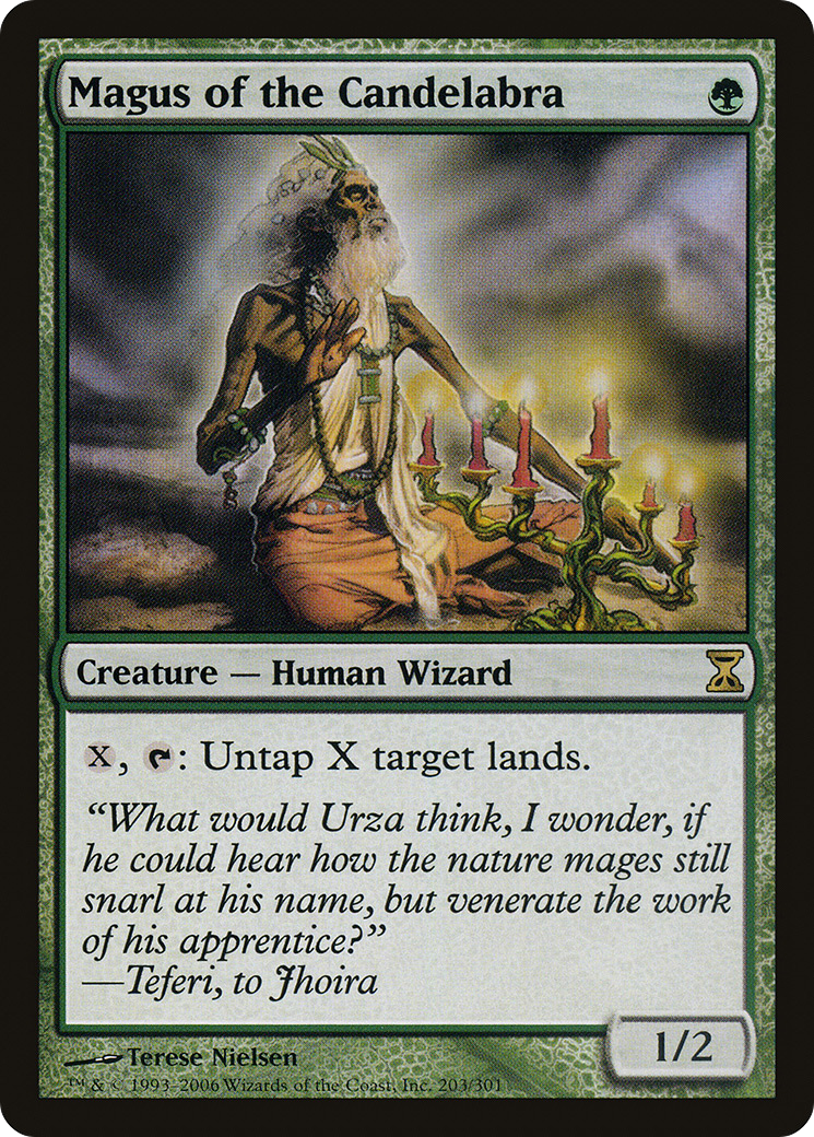 Magus of the Candelabra (TSP-203) - Time Spiral Foil