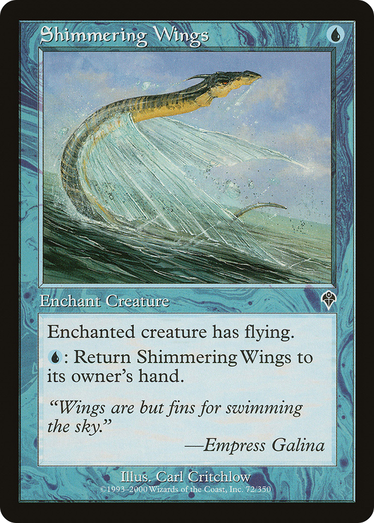 Ailes chatoyantes (INV-072) - Invasion Foil 