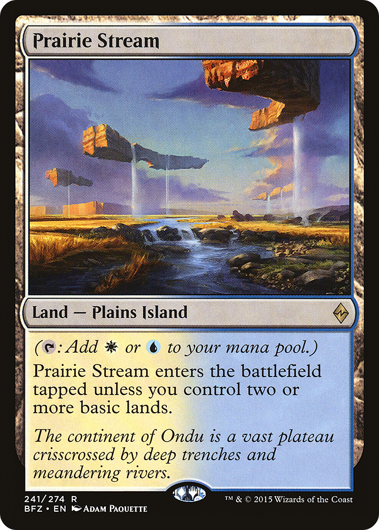 Prairie Stream (BFZ-241) – Bataille de Zendikar