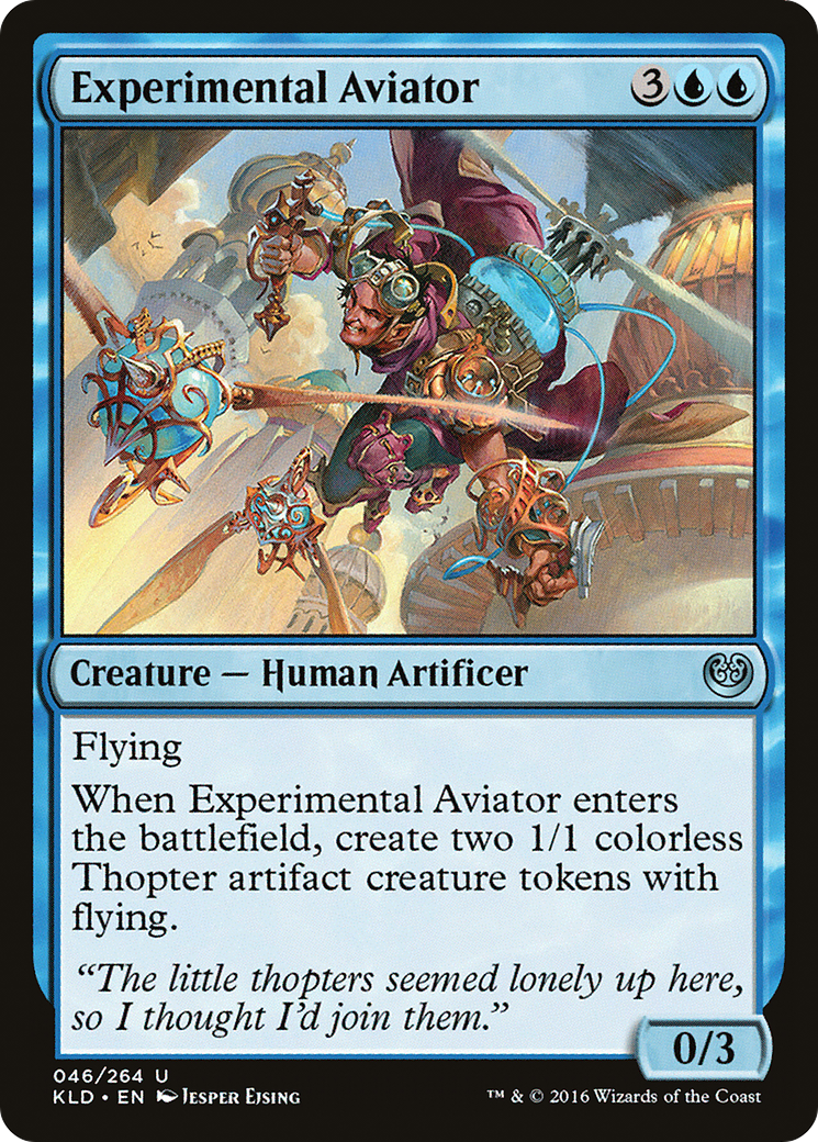 Aviateur expérimental (KLD-046) - Kaladesh Foil 